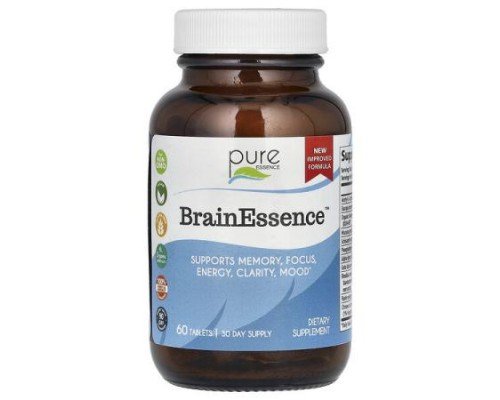 Pure Essence, BrainEssence, 60 Tablets