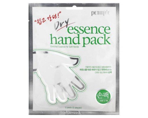 Petitfee, Dry Essence Hand Pack, 1 Pair