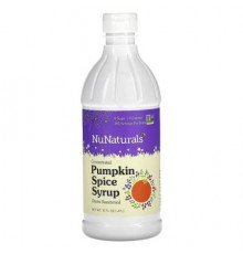 NuNaturals, Concentrated Pumpkin Spice Syrup, 16 fl oz (0.47 l)