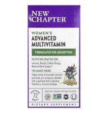 New Chapter, Women's Advanced Multivitamin, 72 Vegetarian Tablets