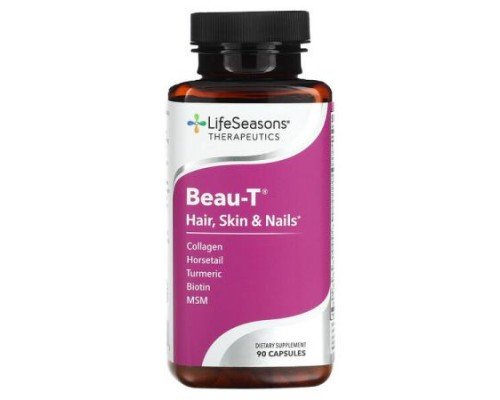 LifeSeasons, Beau-T, Hair, Skin & Nails, 90 Capsules