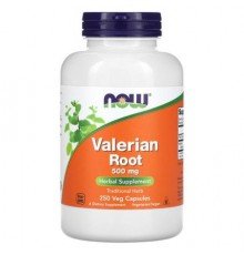 NOW Foods, Valerian Root, 500 mg, 250 Veg Capsules