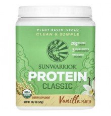 Sunwarrior, Classic Protein, Vanilla, 13.2 oz (375 g)