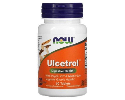 NOW Foods, Ulcetrol, 60 Tablets