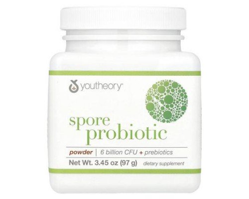 Youtheory, Spore Probiotic Powder, 6 Billion CFU, 3.45 oz (97 g)