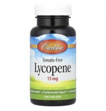 Carlson, Lycopene, 15 mg, 180 Soft Gels
