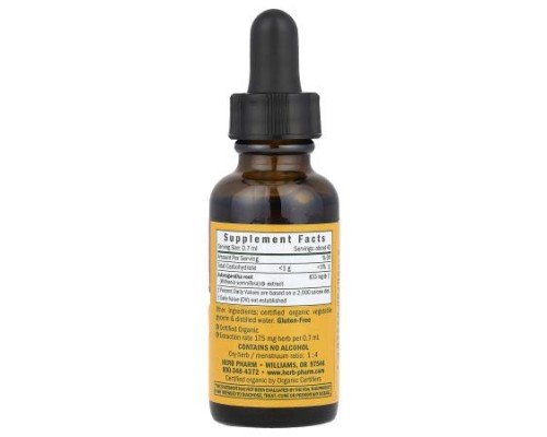 Herb Pharm, Ashwagandha, Alcohol-free, 1 fl oz (30 ml)