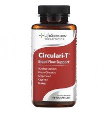 LifeSeasons, Circulari-T, Blood Flow Support, 90 Veg Capsules