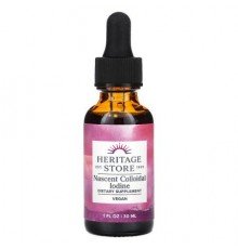 Heritage Store, Nascent Colloidal Iodine, 1 fl oz (30 ml)