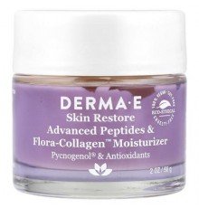 DERMA E, Advanced Peptides & Flora-Collagen™ Moisturizer, 2 oz (56 g)