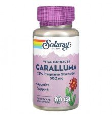 Solaray, Vital Extracts, Caralluma, 500 mg, 30 VegCaps