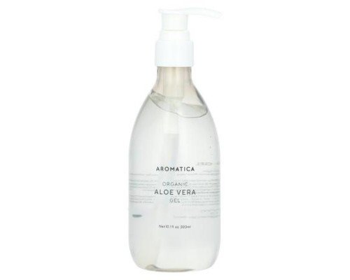 Aromatica, Organic Aloe Vera Gel, 10.1 fl oz (300 ml)