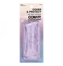 Conair, Cover & Protect Shower Cap, Large , 1 Cap