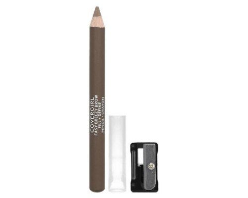 Covergirl, Easy Breezy Brow, Fill + Define Pencil, 510 Soft Brown, 0.06 oz (1.7 g)