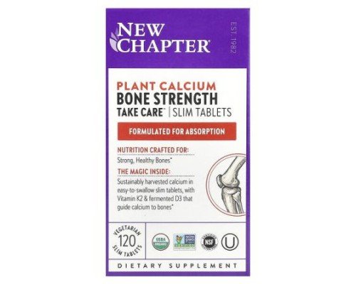 New Chapter, Bone Strength Take Care™, 120 Vegetarian Slim Tablets