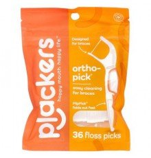 Plackers, Orthopick, Floss Picks, 36 Count