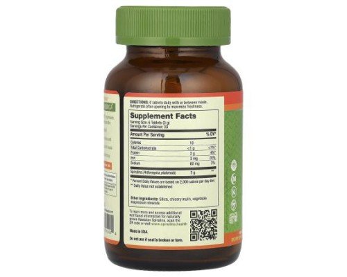 Nutrex Hawaii, Pure Hawaiian Spirulina®, 500 mg, 200 Tablets