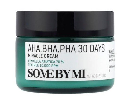 SOME BY MI, AHA. BHA. PHA 30 Days Miracle Cream, 2.11 oz (60 g)
