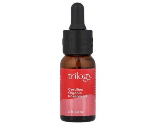 Trilogy, Certified Organic Rosehip Oil, 0.68 fl oz (20 ml)