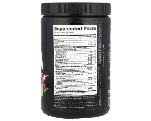 NutraBio, Alpha EAA, Cherry Lime Slush, 1 lb (455 g)