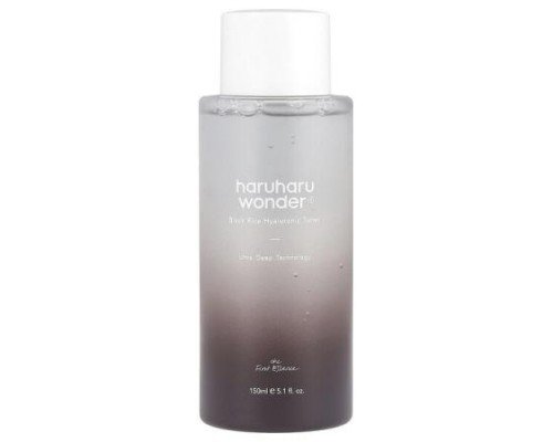 Haruharu, Wonder®, Black Rice Hyaluronic Toner, 5.1 fl oz (150 ml)