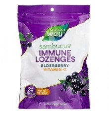Nature's Way, Sambucus® Immune Lozenges, Tropical, 24 Lozenges