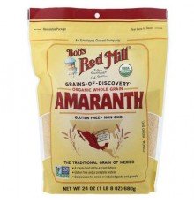 Bob's Red Mill, Organic Amaranth, Whole Grain, 24 oz (680 g)