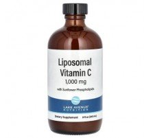 Lake Avenue Nutrition, Liposomal Vitamin C, Unsweetened, 1,000 mg, 8 fl oz (236 ml)