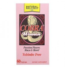 Natural Balance, Cobra Women, 60 VegCaps
