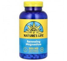 Nature's Life, Renewing Magnesium, 500 mg, 250 Capsules