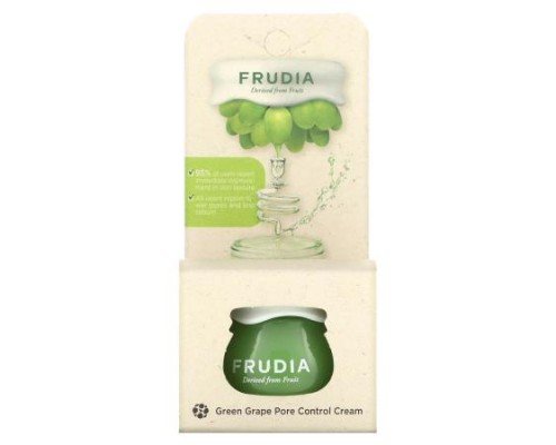 Frudia, Green Grape Pore Control Cream, 0.35 oz (10 g)