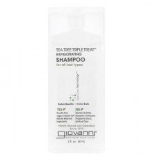 Giovanni, Tea Tree Triple Treat™, Invigorating Shampoo, For All Hair Types, 2 fl oz (60 ml)